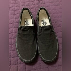 Vans Black Slip On
